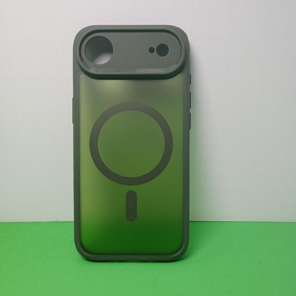 iPhone 17 Air Case for MagSafe, Camera Control, Frosted Green